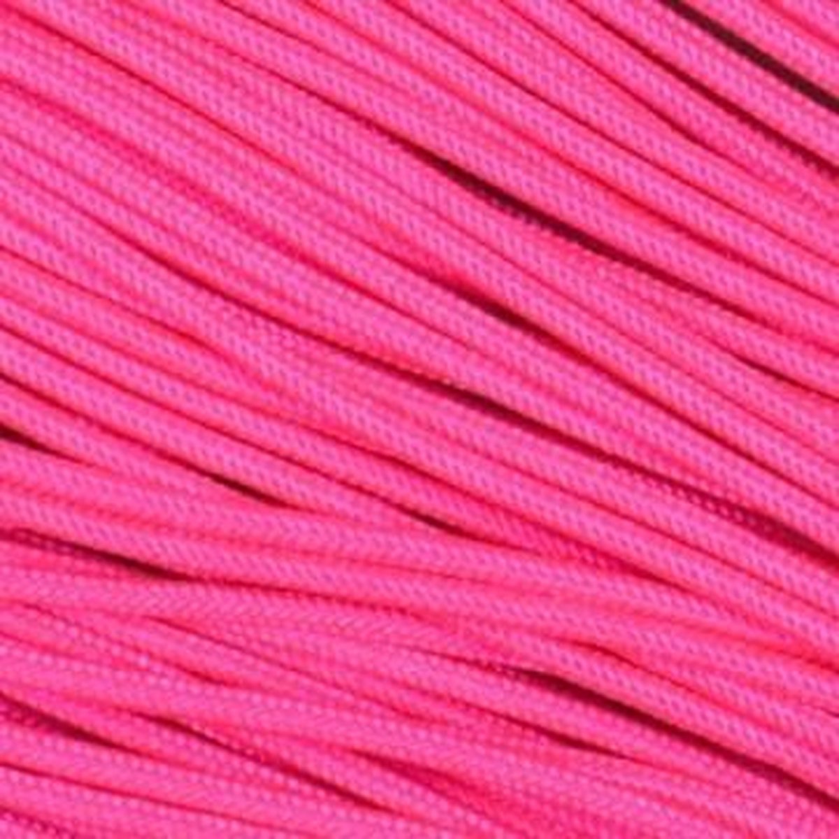 Rol 100 meter - Glossy Hot Pink Paracord 550 - #13