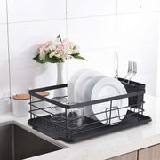 afdruiprek -dish-rack drainboard set - gebruiksvoorwerp houder voor droogrek van de gerecht - robuust en roestbestendig drainboard voor platen