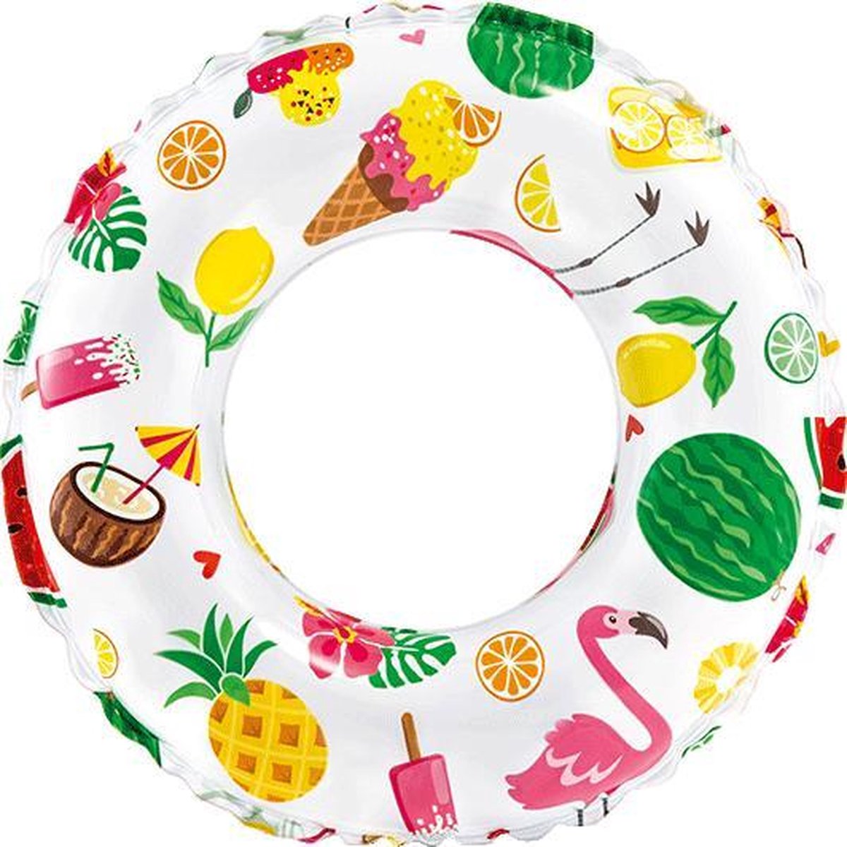 Zwemband 51cm met Opdruk - Tropical