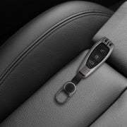 kwmobile autosleutelhoes voor Ford 3-knops autosleutel Keyless Go - hardcover beschermhoes - design - donkergrijs