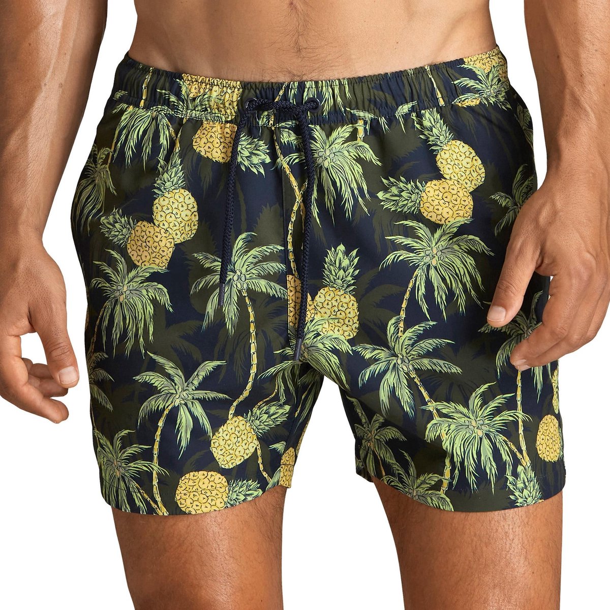 Björn Borg Loose Shorts Sylvester Tropicana Rosin - heren zwemshort maat XXL