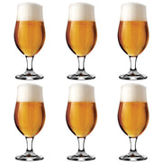 Libbey Munique bierglas - 260 ml 26 cl - set van 6 - op voet - functioneel design - hoge kwaliteit