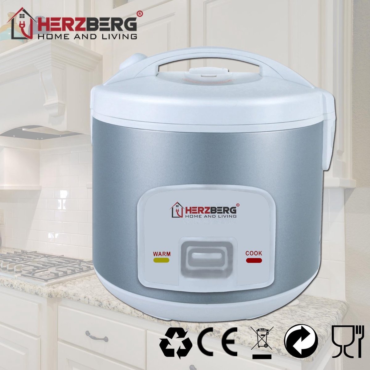 Herzberg HG-8004 - Multicooker