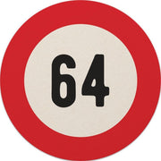 Bierviltjes 64 jaar | Bierviltjes 20 stuks | Bierviltjes verjaardag| Bierviltjes gefeliciteerd