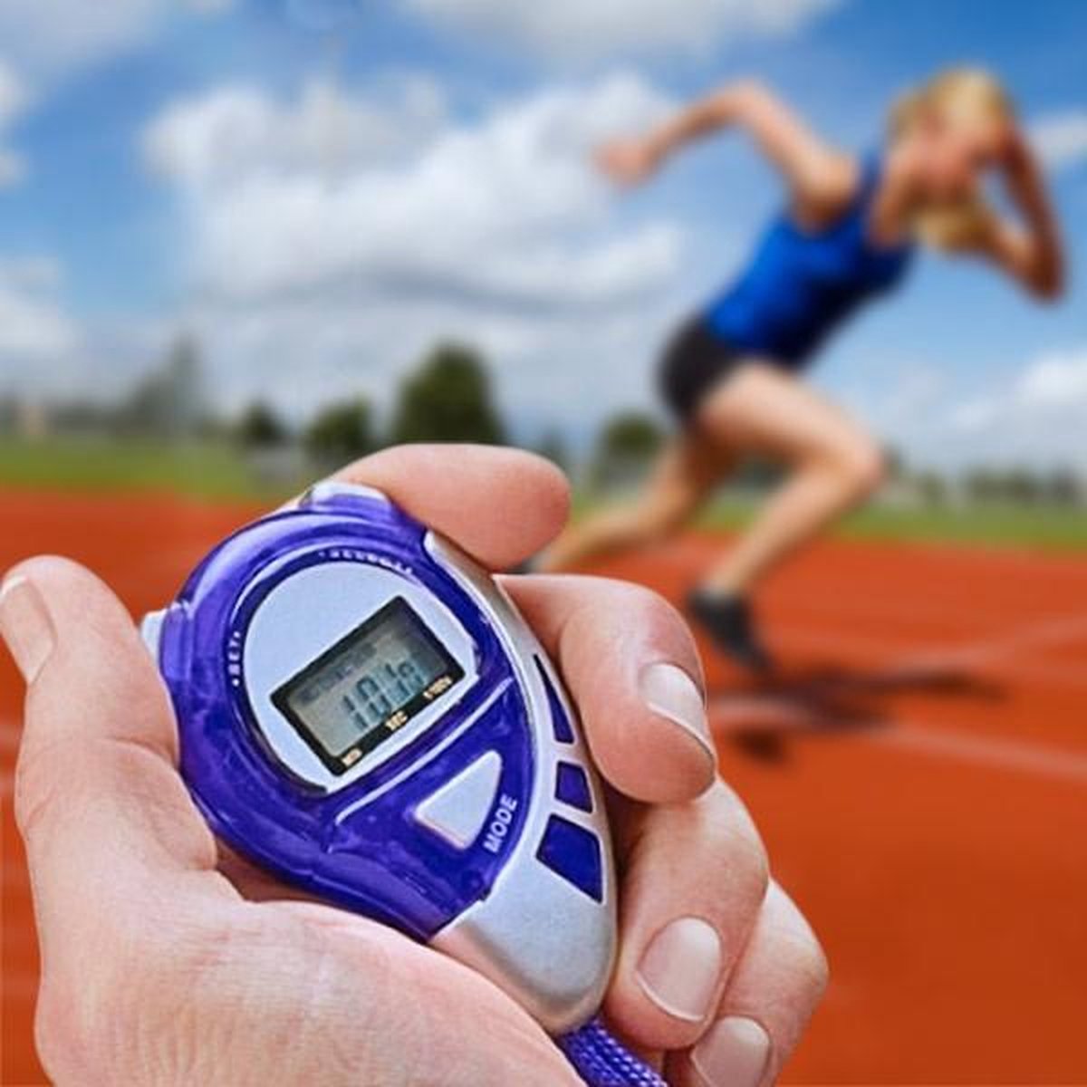 XQ Max Stopwatch - Paars