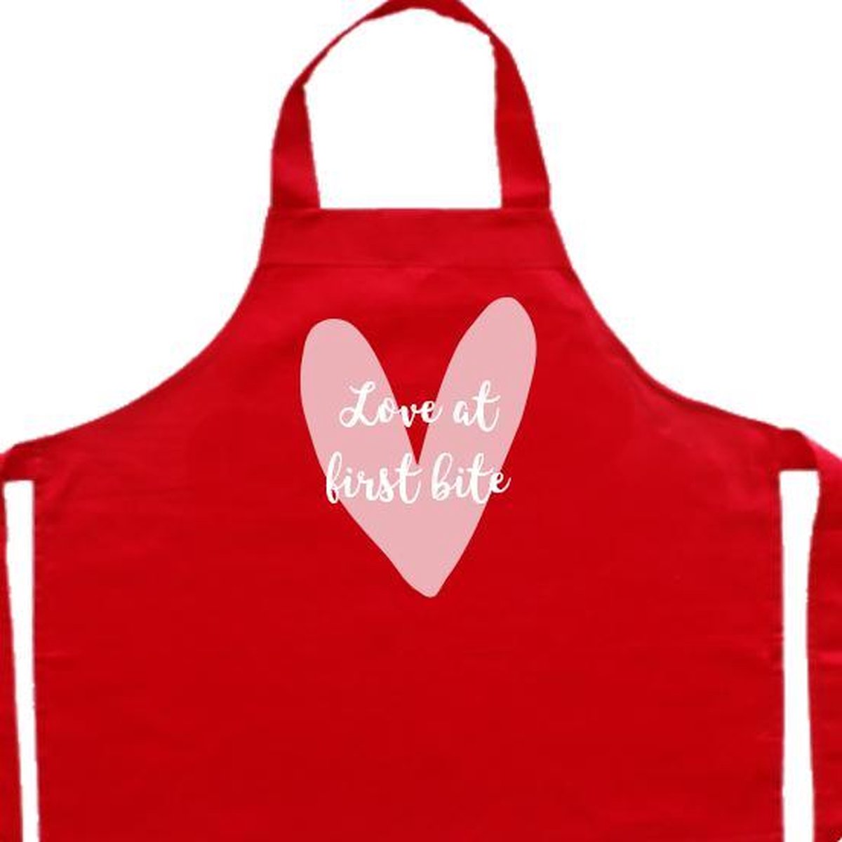 Kookschort | Love at first bite | rood
