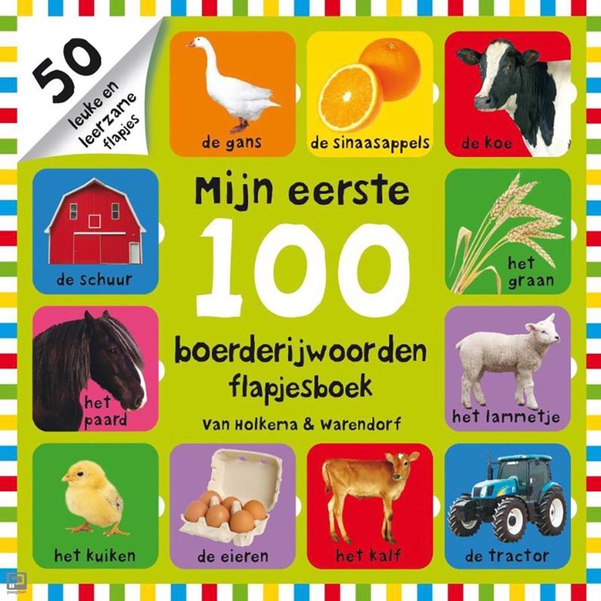 Unieboek Mijn eerste 100 boerderijwoorden (karton