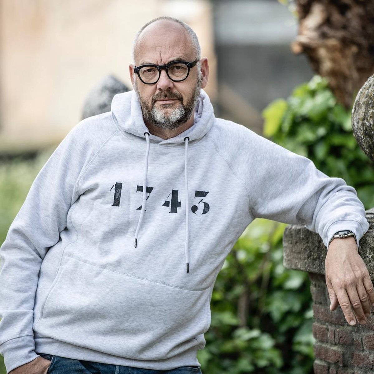 Hoodie 1743 - XXL - soft grey
