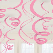 Swirls Lichtroze - 12 stuks