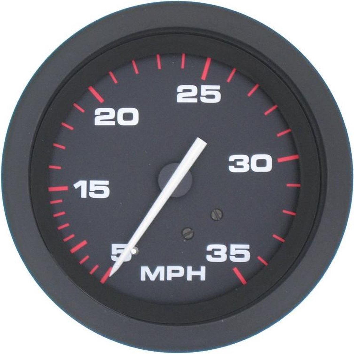 Veethree Amega Snelheidsmeter 0 - 35 MPH Ø 96 mm inclusief Pitot