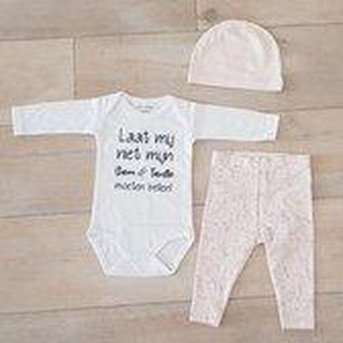 Baby cadeau geboorte meisje jongen set met tekst aanstaande zwanger kledingset pasgeboren unisex Bodysuit |  babykleding Huispakje | Kraamkado | Gift Set babyset kraamcadeau pakje babygeschenk babygeschenkset kraampakket