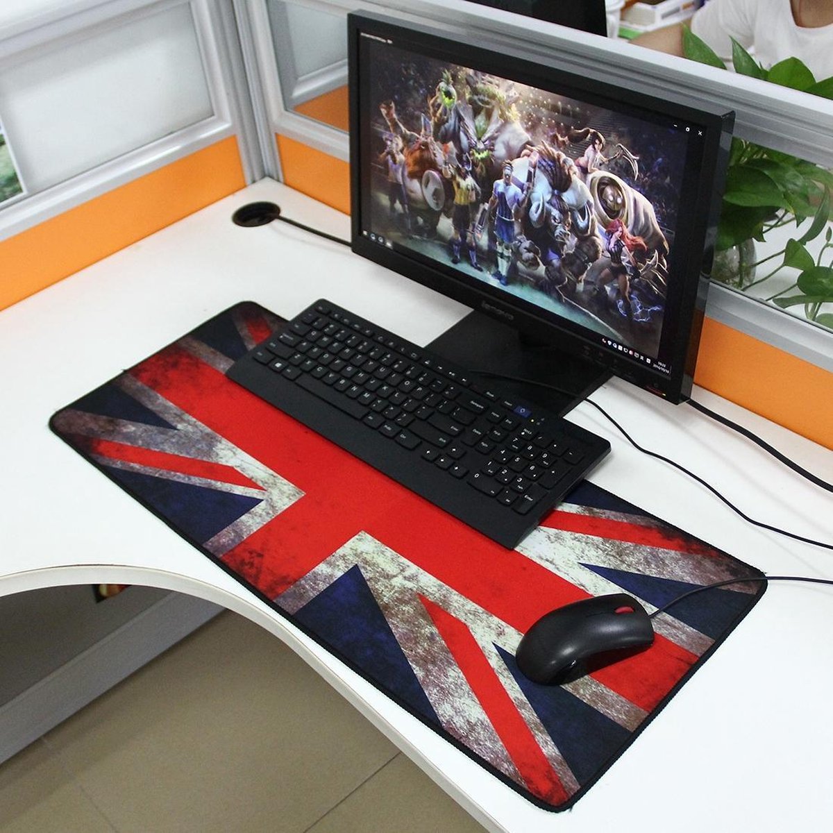 Mobigear Gaming Muismat XXL UK Flag 77.5 x 30 CM