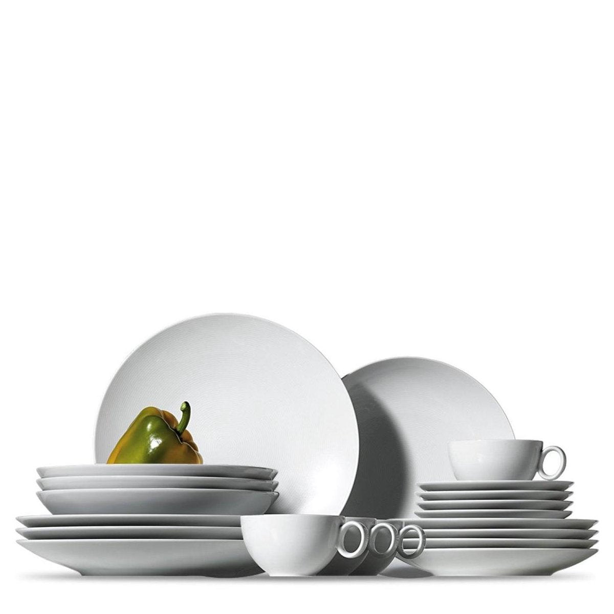 Thomas Loft Starterset 4 personen - Wit  -Set van 16