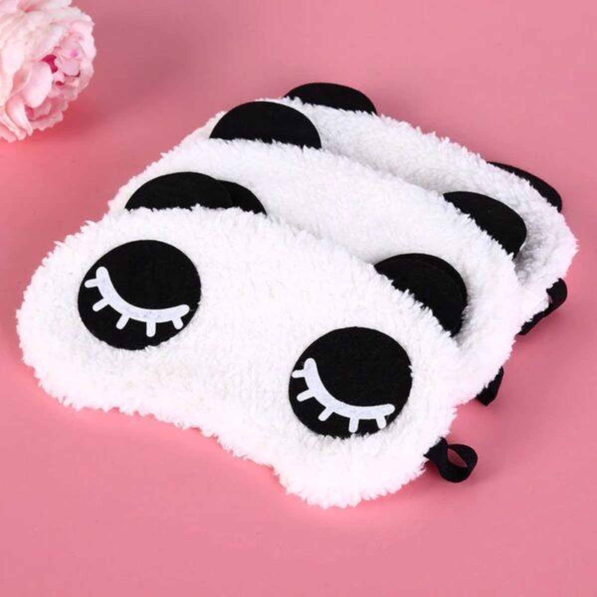 Slaapmasker Kinderen – Panda Pluche