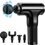 Home Massage Gun Muscle Massager - Zwart