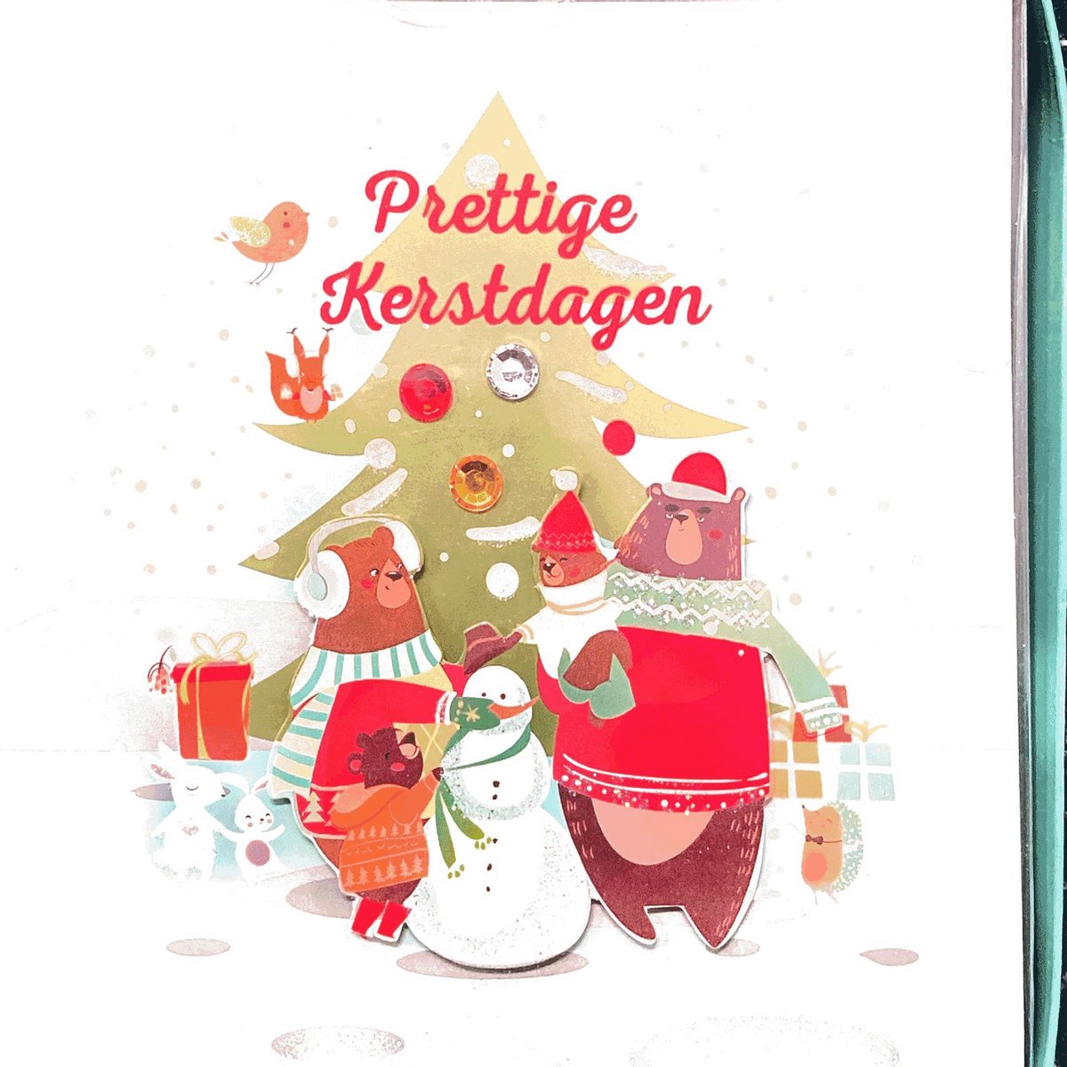 8 Luxe Handgemaakte kerstkaarten met enveloppen|Kerstkaart - Kerstkaart met envelop - Wenskaart - Kerstcadeau- Algemene kaart – Feest - Set van 8 stuks