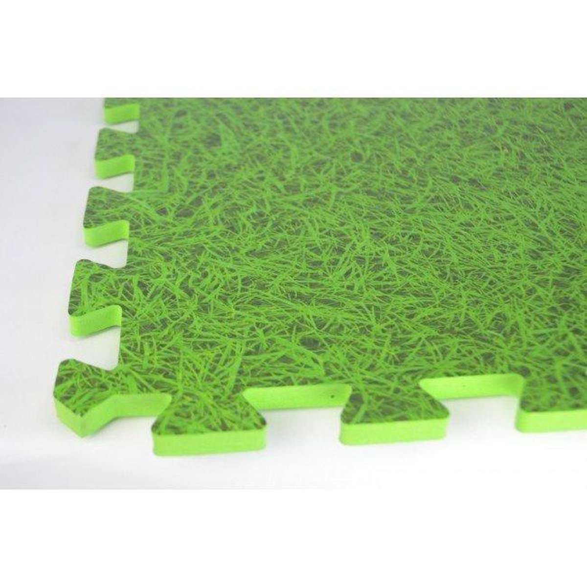 Zwembad tegels | Gras groene vloertegels | Ondergrond | 6 stuks |  Fitness Puzzelmatten Set - totaal 120x80x1 cm - 0