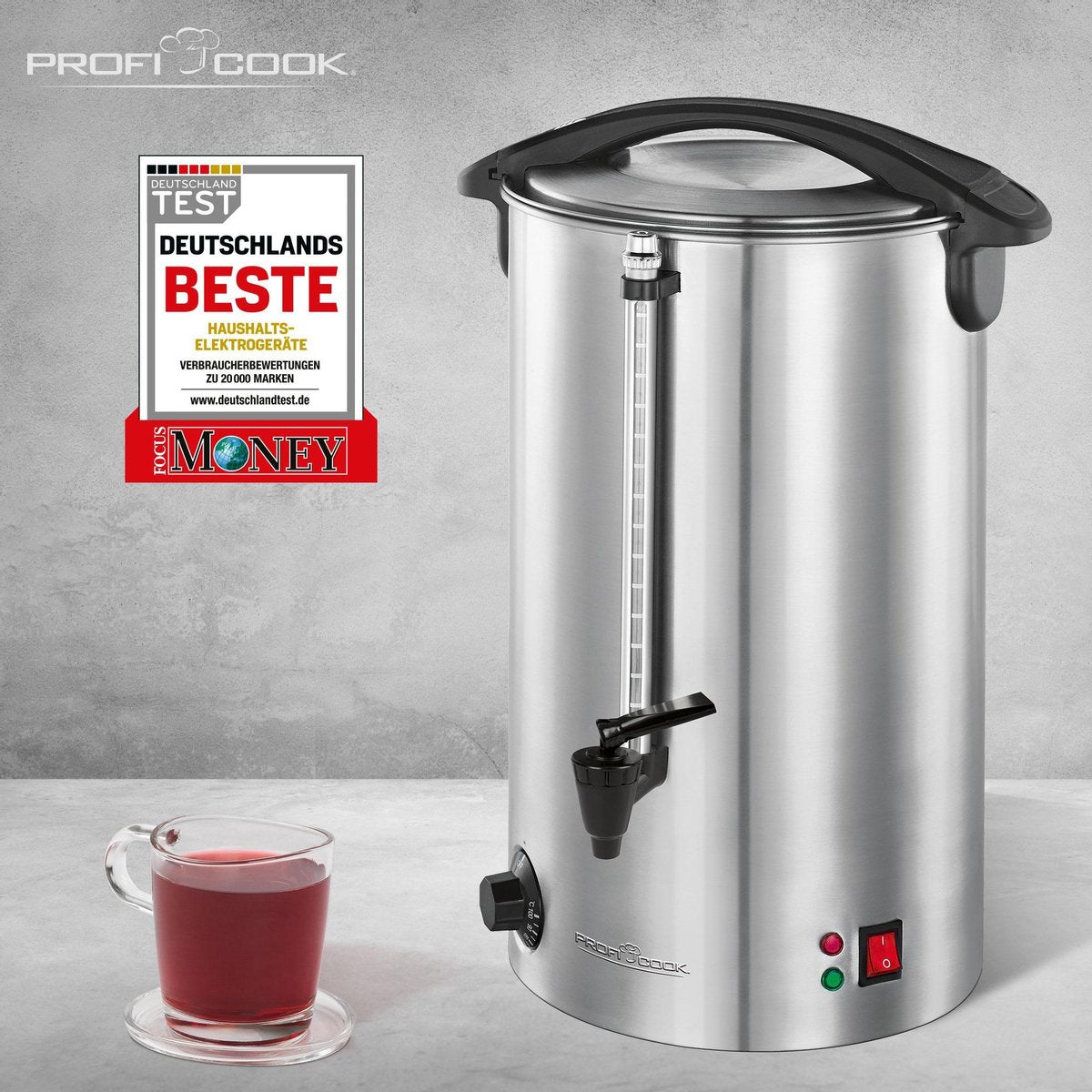 ProfiCook PC-HGA 1196 hete drankautomaat