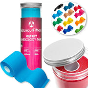 #DoYourFitness - 3x PREMIUM Kinesiologie Tape - Sporttape - 100% geweven katoen / waterbestendig - rollengte 5m