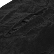 Badstof hoeslaken massagetafel - Zwart | Met uitsparing | Stretch