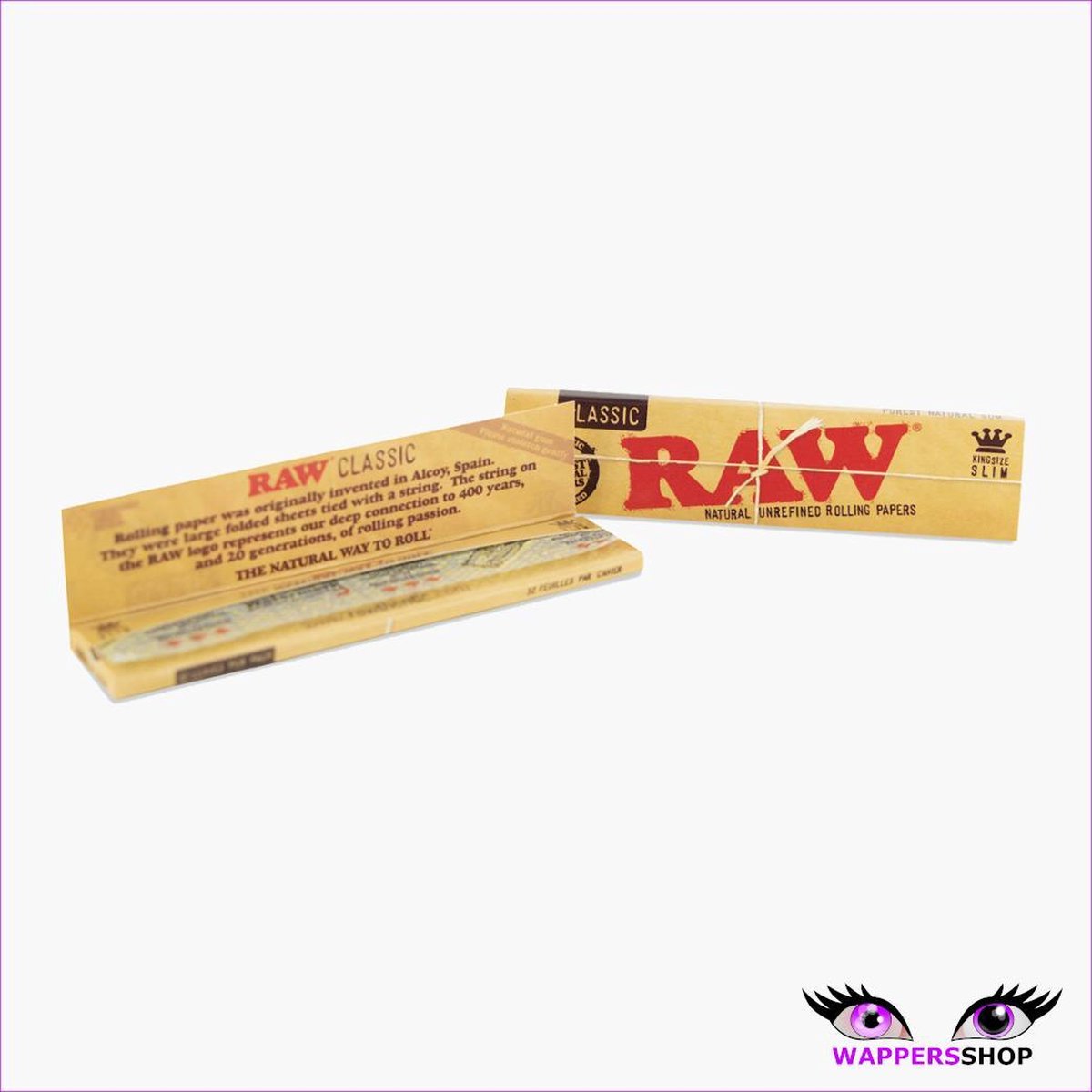 RAW King Size vloei - Slim (5 pakjes)