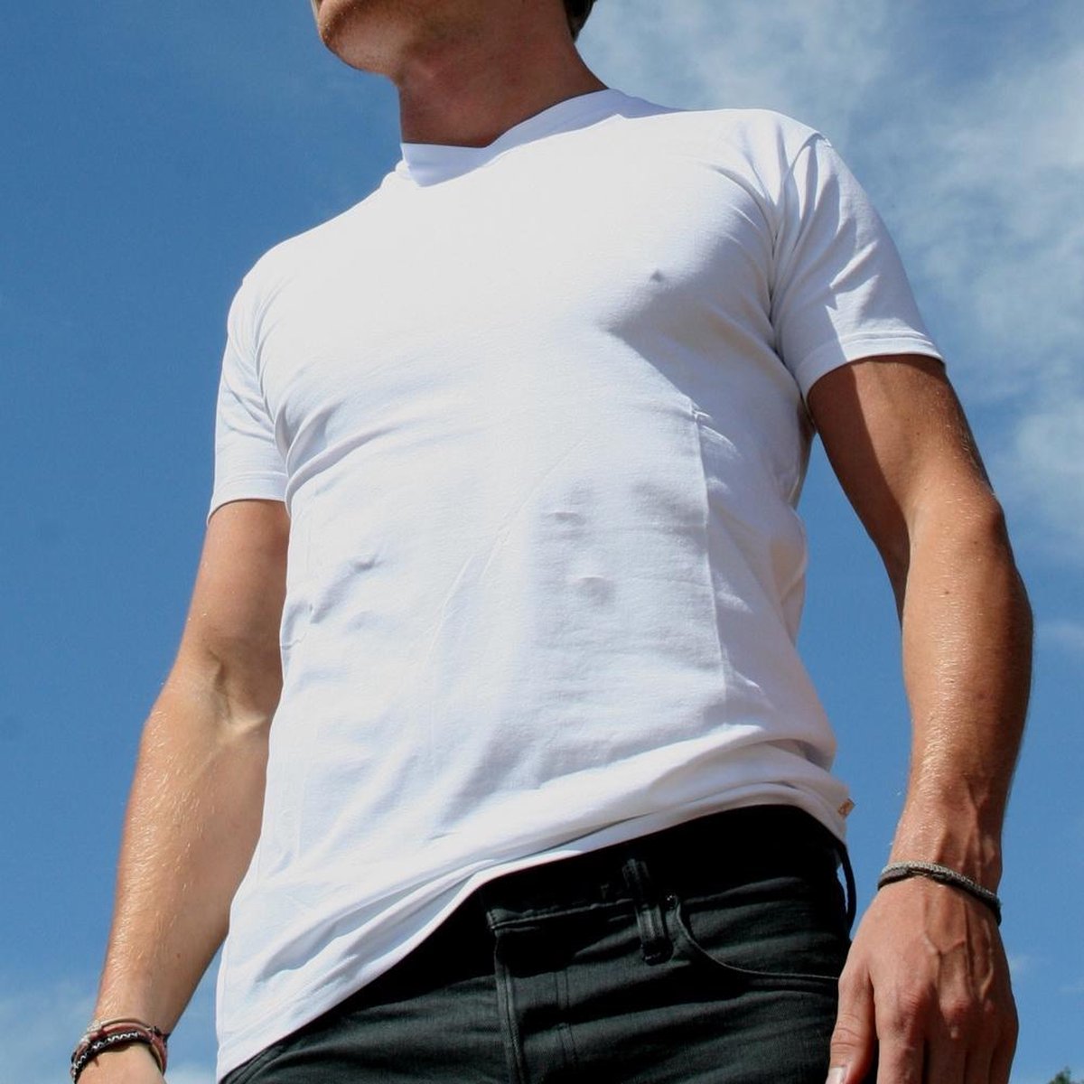Ramatuelle Ramatuelle Basic Men's V-Neck T-Shirt - Maat Grootte: XXL - Kleur
