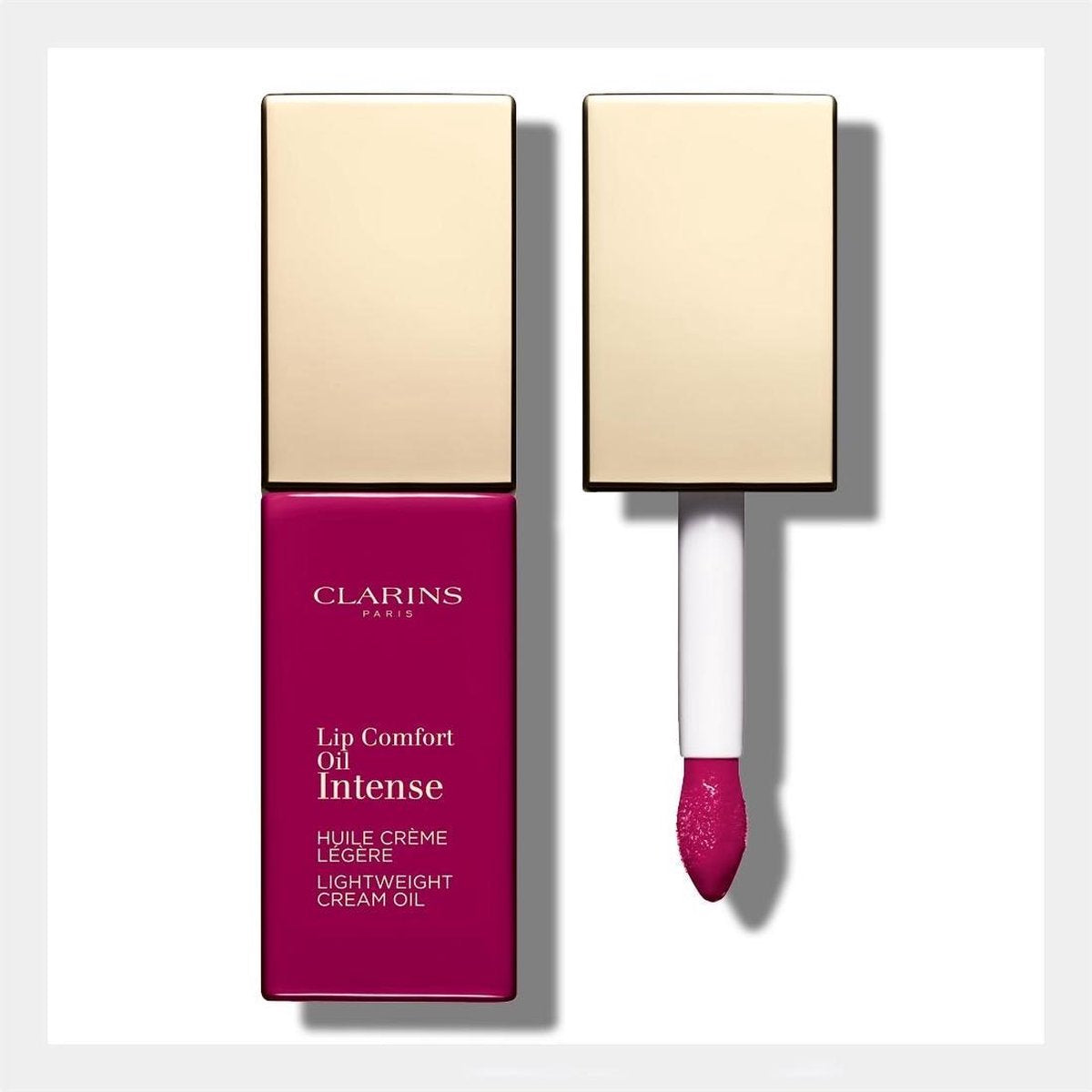 Clarins - Lip Comfort Oil Intense - 02 Intense Plum - 7 ml - Lipgloss