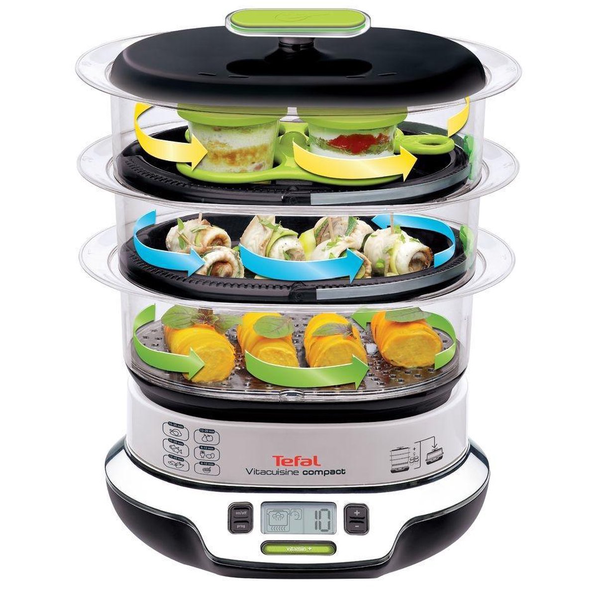 Tefal VS4003 VitaCuisine Compact - Stoomkoker