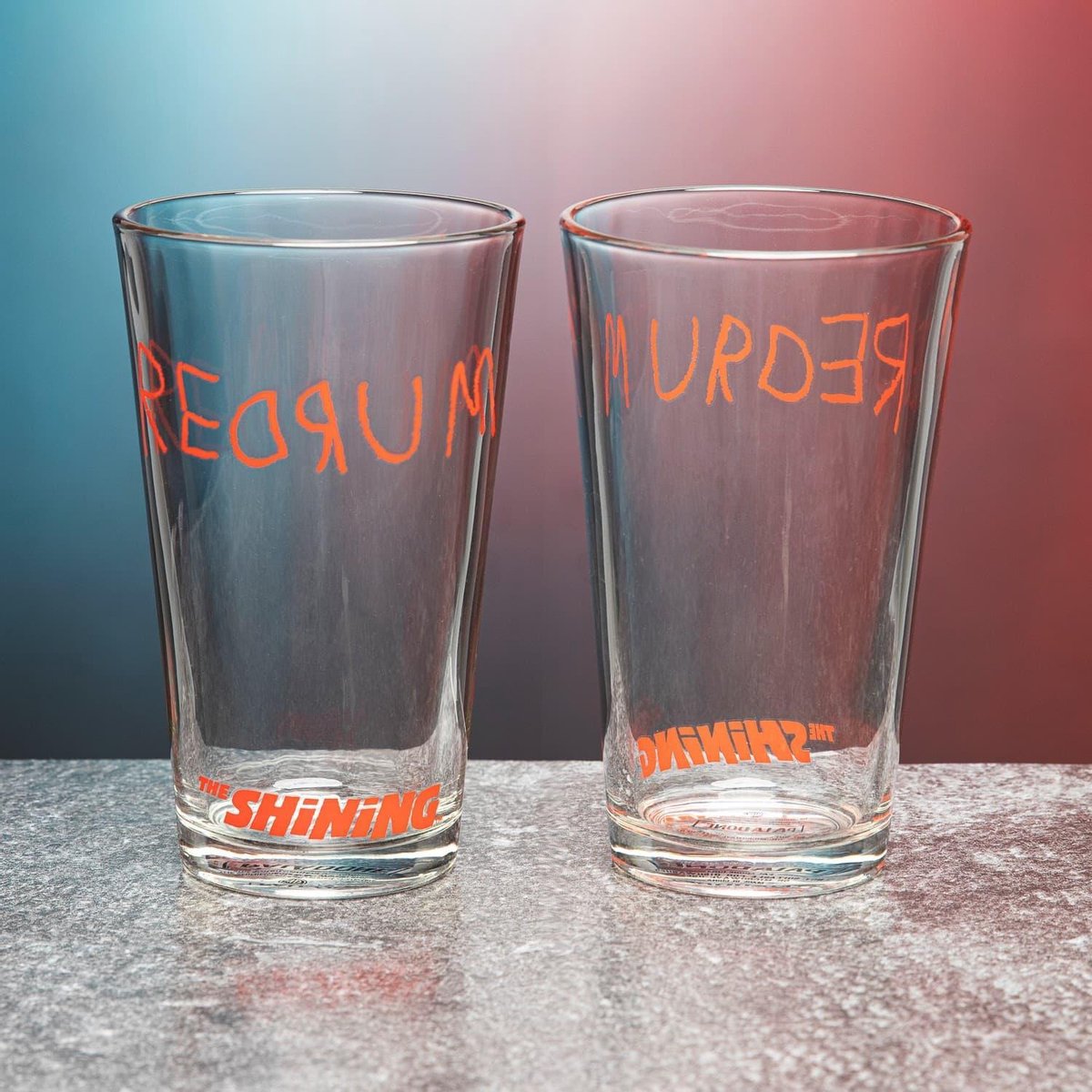 Paladone The Shining Redrum Glas