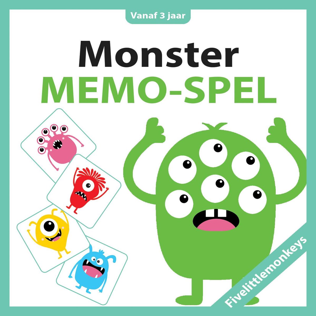 Monster Memo-spel