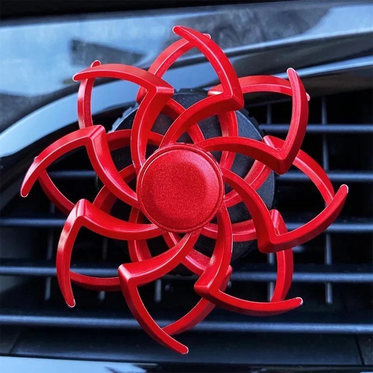 Spiraal Sneeuwvlok Auto Aromatherapie Diffuser Clip Luchtverfrisser + Parfum