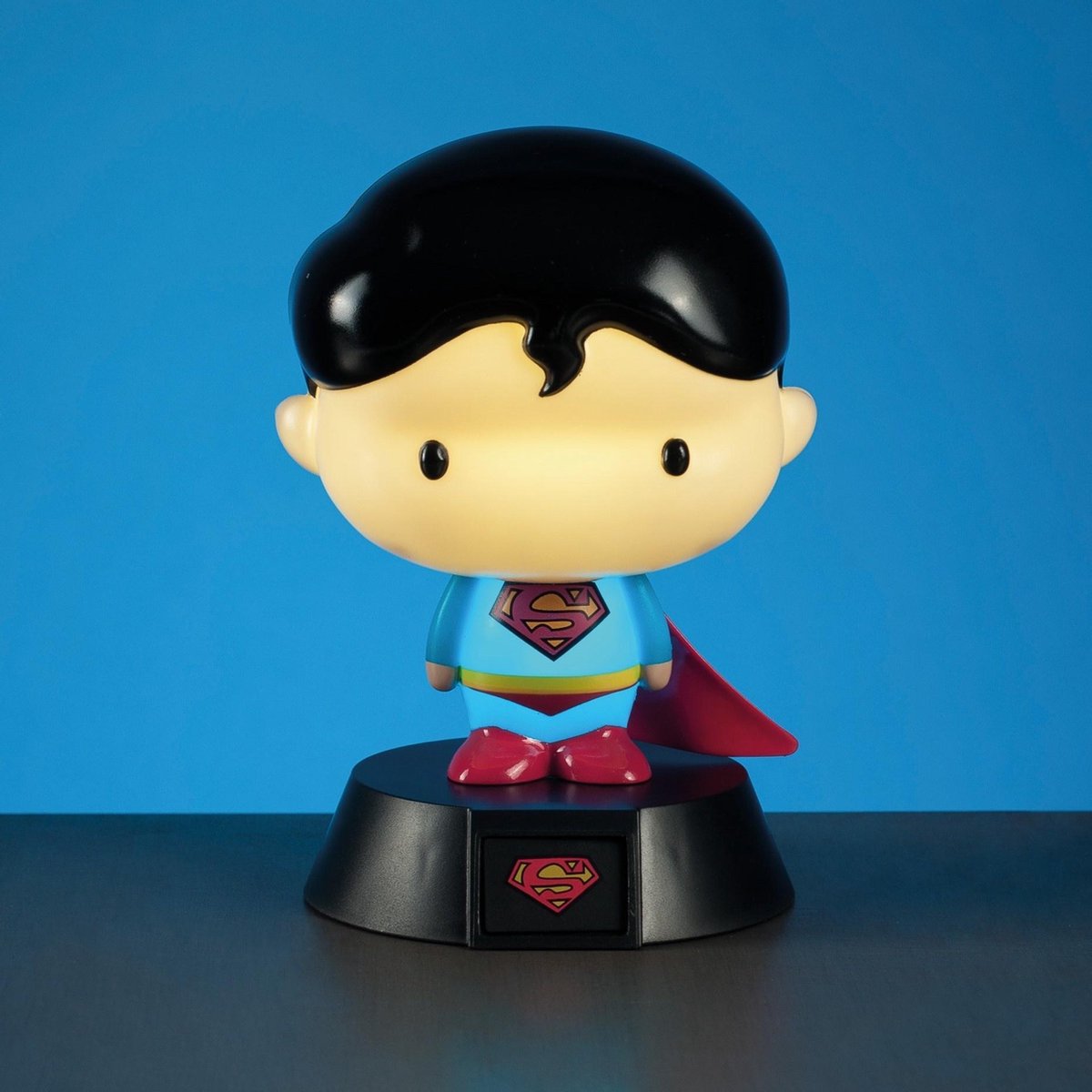 Paladone Lamp Dc Comics Superman 3d 10 Cm Blauw
