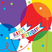 36 Napkins Brilliant Balloons 33 x 33 cm