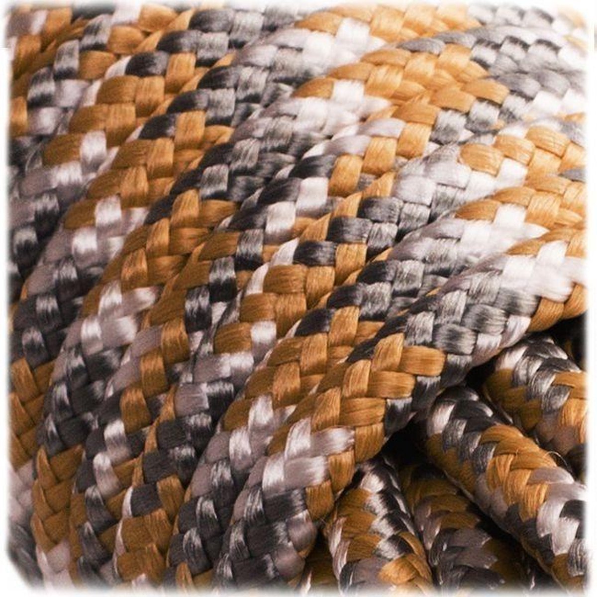 6MM PPM - Sand - 10 meter - #012 - dubbel gevlochten