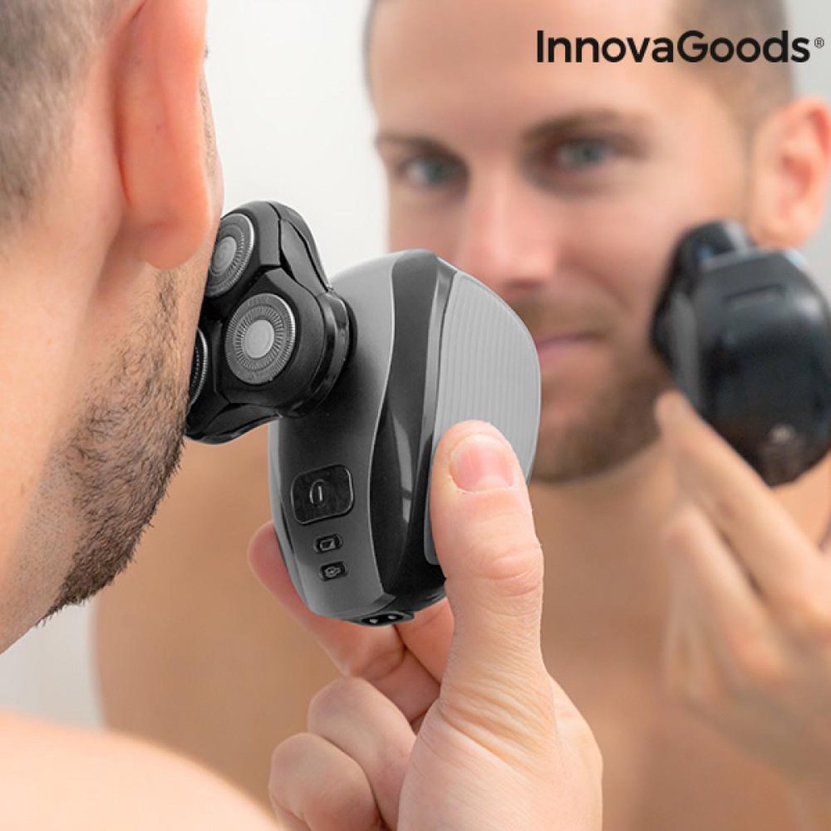 Scheerapparaat Mannen - 5 in 1 - Trimmer Baard - Hoofd Kaal Scheren - Zonder snijwonden - Draadloos - Waterbestendig - Tondeuse