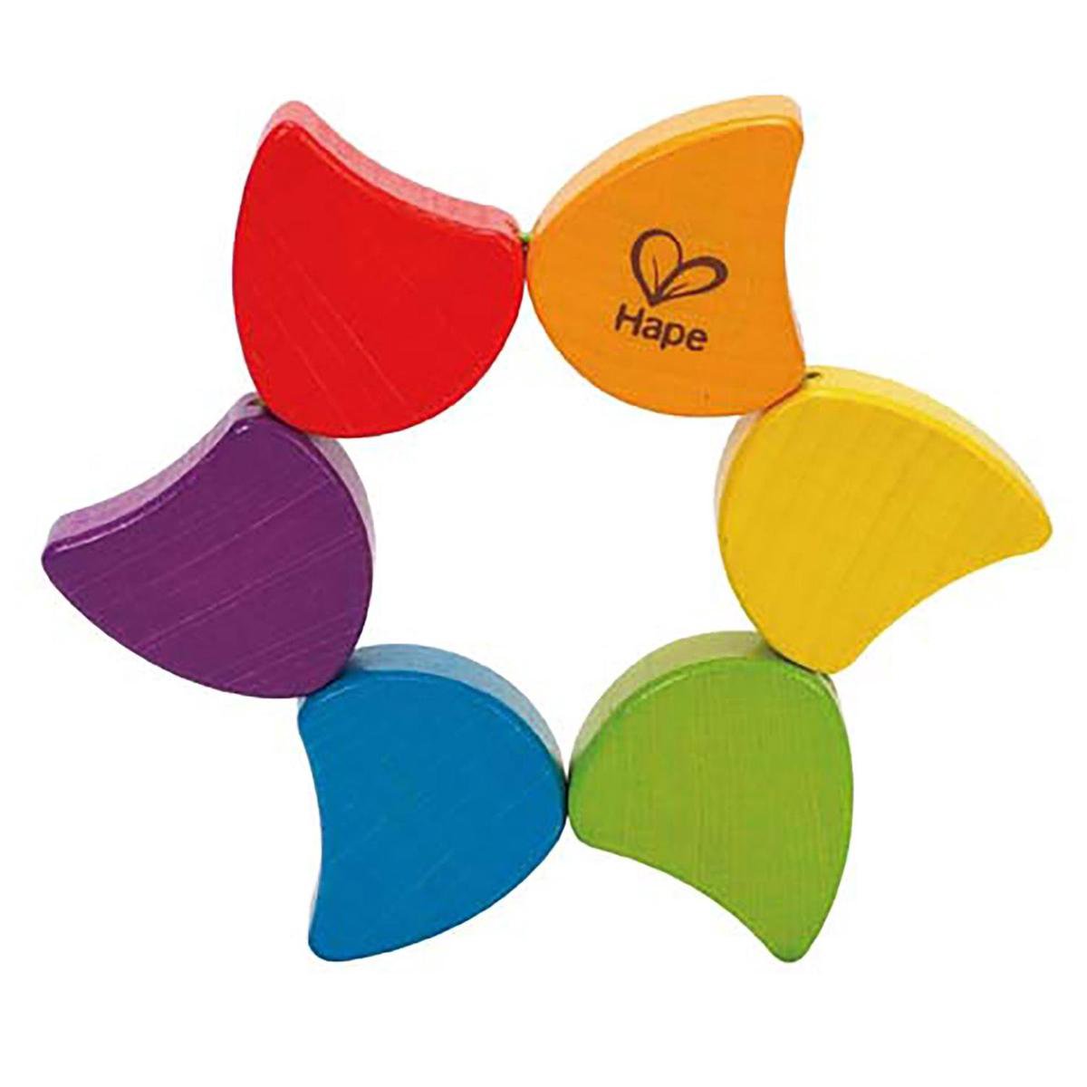 Hape Gekleurde Houten Rammelaar