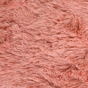 Mand krems rond oud roze 50 cm Flamingo