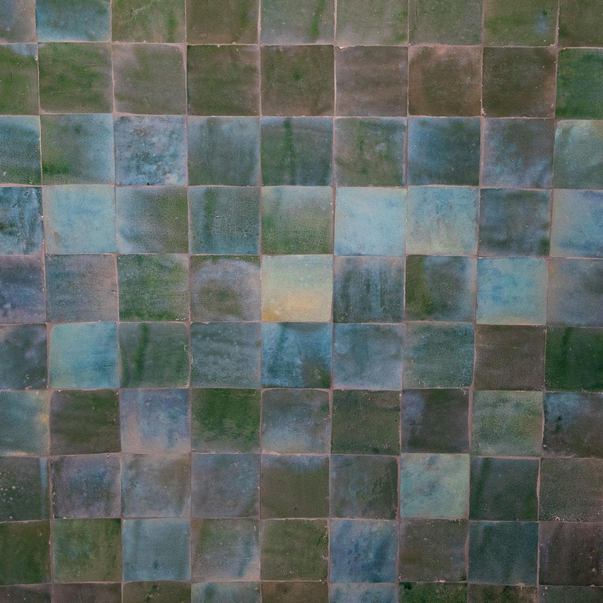 Stylingboard tile washed blue green
