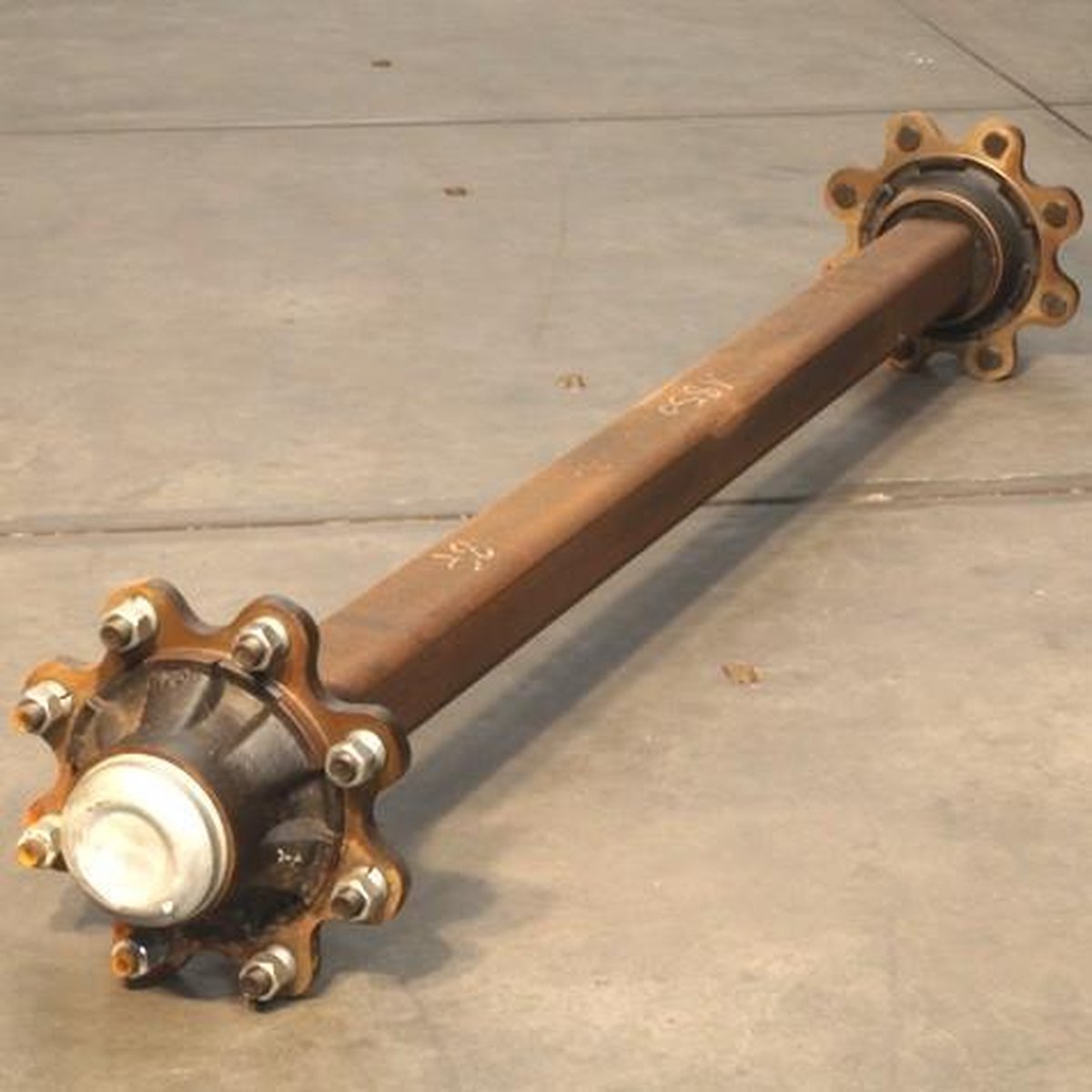 As langzaam verkeer ongeremd 80vkt/8500Kg/1800/8 gaats