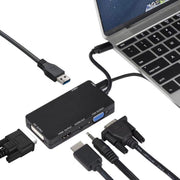 NÖRDIC DOCK-130 Dockingstation USB-C naar HDMI 4K