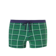 Zwemshort Square Check groen