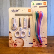Baby Manicure Set + Baby Lepels
