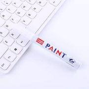 Premium Tyre marker / Bandenstift - Wit - Oliemarker - Kleur de banden van je auto/motor/fiets/etc met deze stift