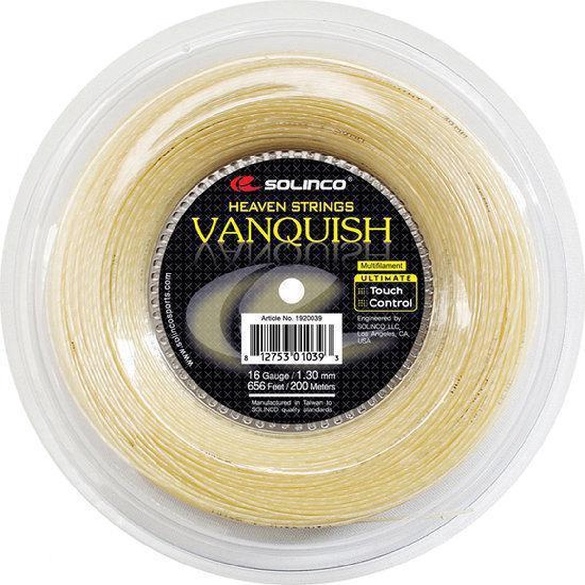 Solinco Vanquish 200M Naturel 1.30
