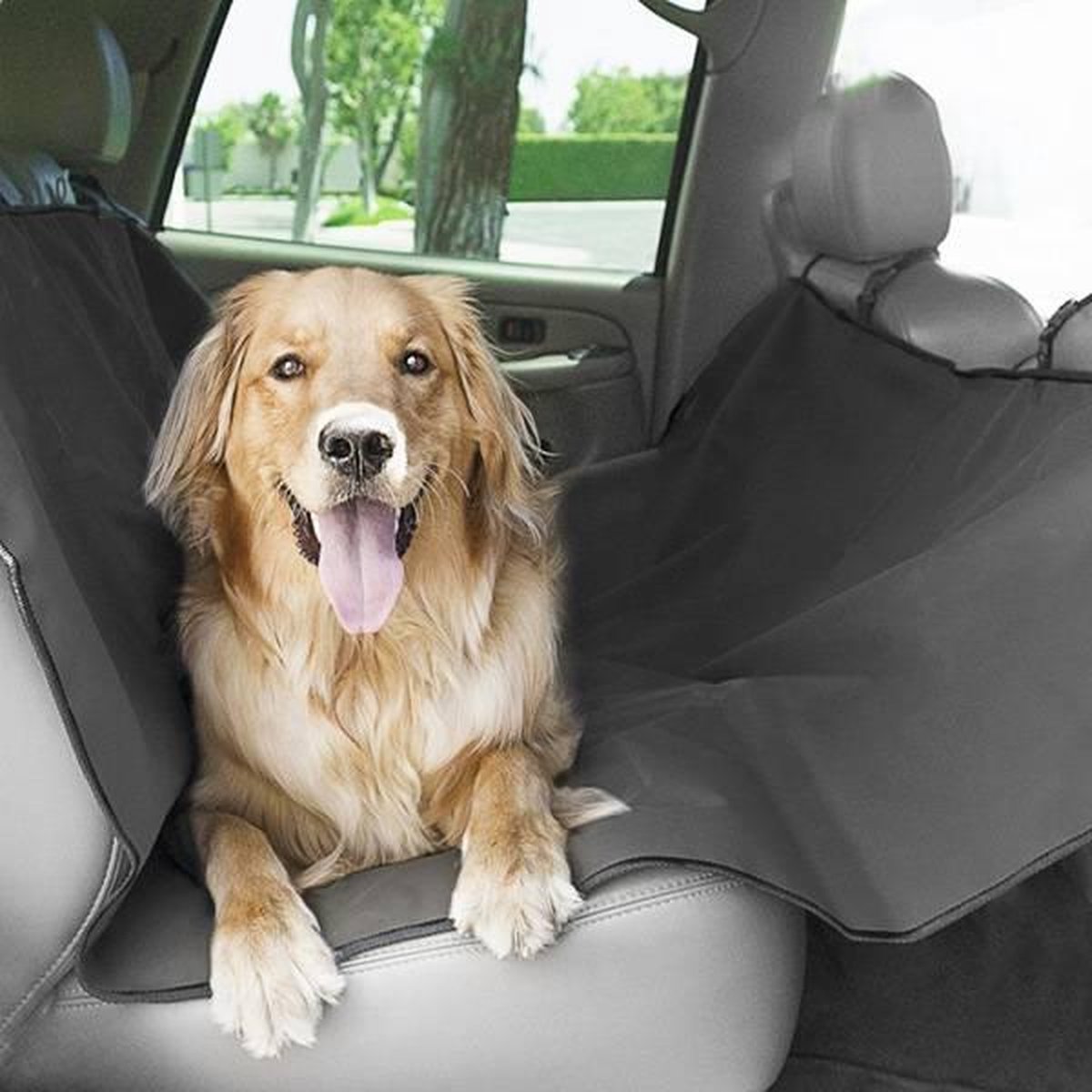 Autodeken hond - hondenkleed - hondendeken voor auto - kleed voor op achterbank - DisQounts