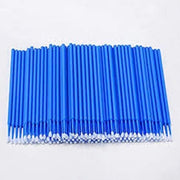 Lashes & More - 100 stuks  Wegwerp Microbrushes - Donkerblauw - Wimpers Uitbreiding  - Individuele Lash Verwijderen -  Wattenstaafje - Micro Borstel Voor Wimper Extensions Tool- microbrush