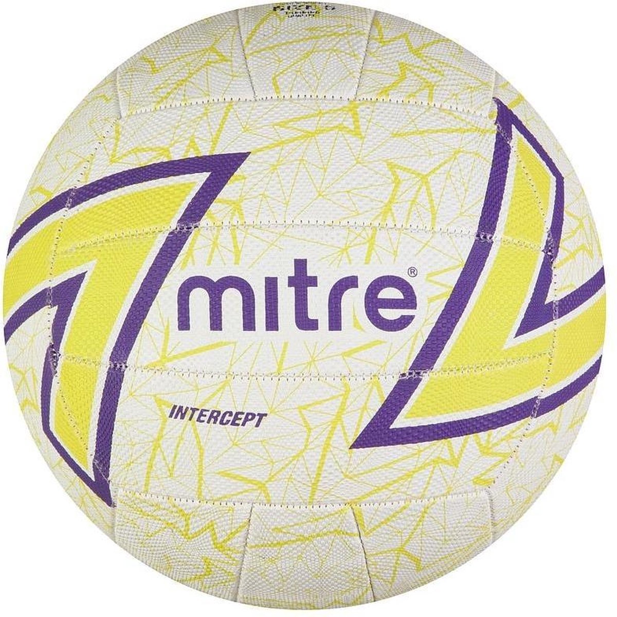 Mitre Voetbal Mitre Polyurethaan Wit Maat 4