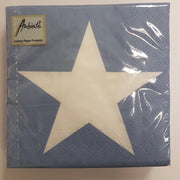 servetten star light blue