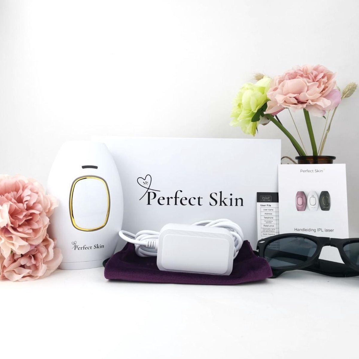 IPL Ontharingsapparaat - Lichtontharing - Hair Removal - Haar Verwijderaar - Ontharingslaser - |Epilator - 300.000 flitsen