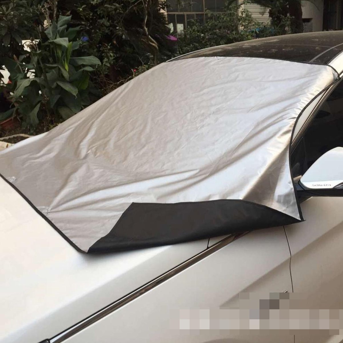 Magnetic Car Voorruit Auto Snow Block - Frost Block Cover Winter - Auto Snow Shield Cover - Auto Voor Windscherm - Zonnescherm Auto Sneeuwschild - Afmetingen: 210 x 120 cm